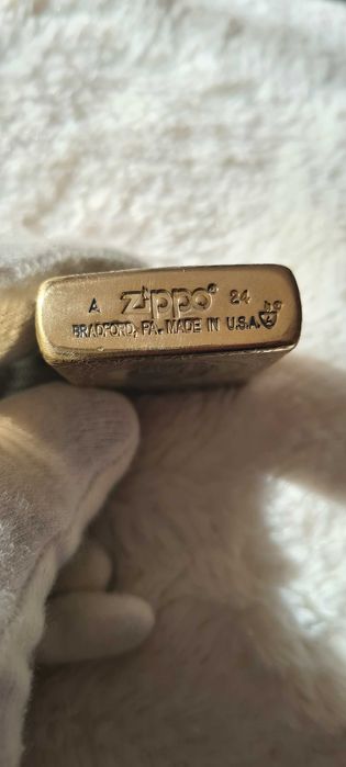 Zapalniczka Zippo Constantine Dwustronna. Nowa