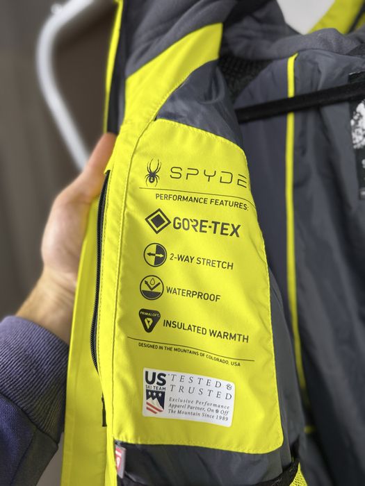 męska Kurtka narciarska Spyder Gore-Tex