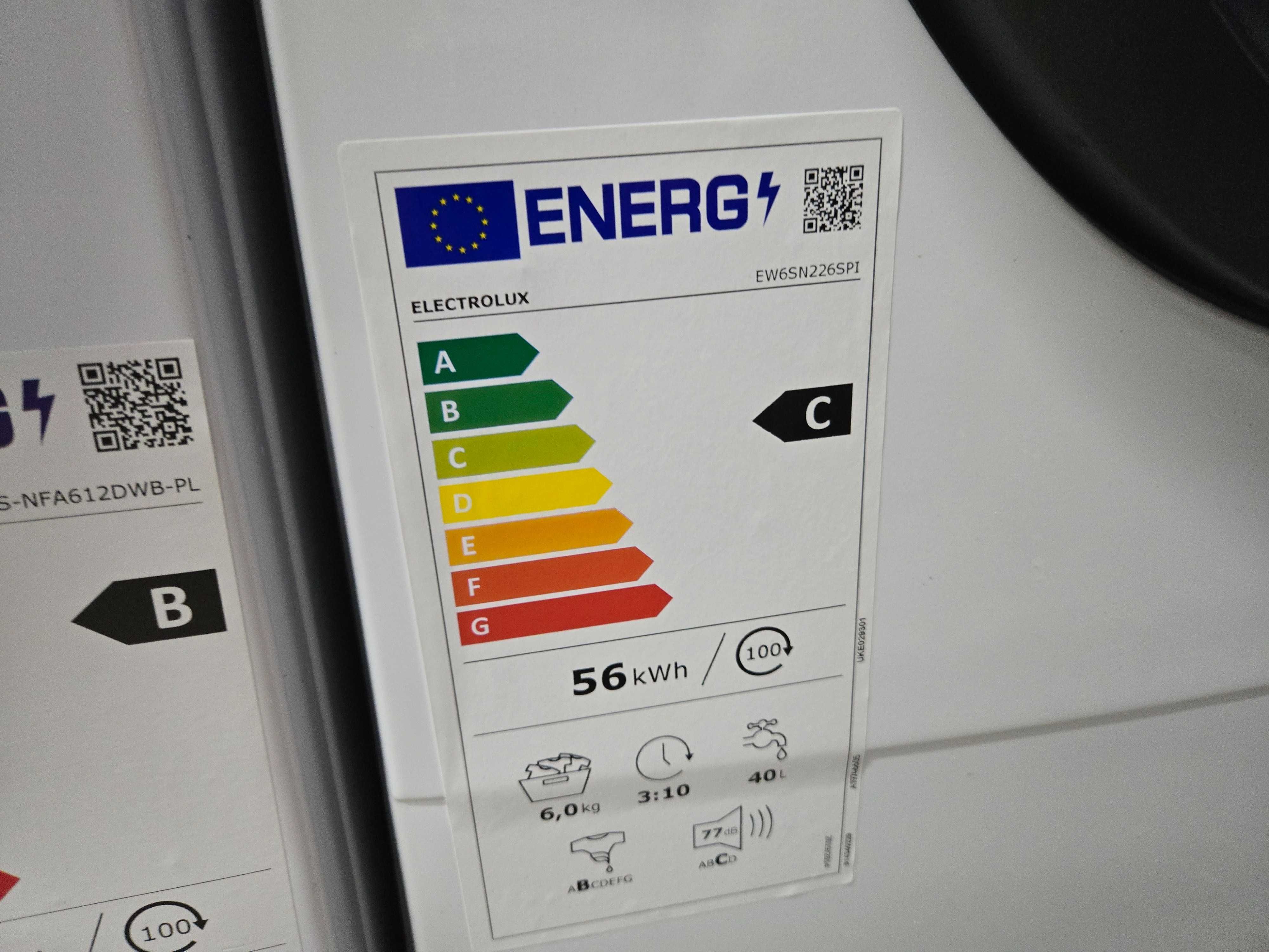 JANKI AGD Pralka Electrolux EW6SN226SPI  superslim