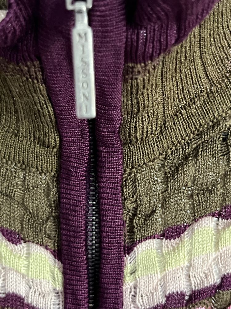 Missoni кофта светр кардиган шовк вовна