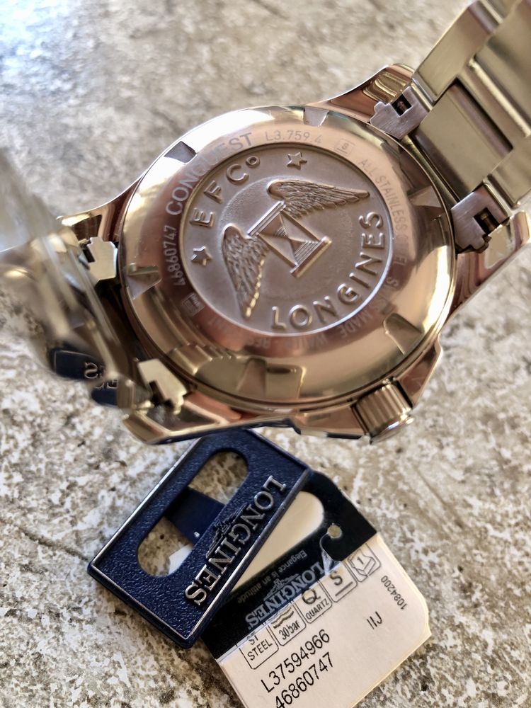 Швейцарские часы LONGINES Conquest. Original.