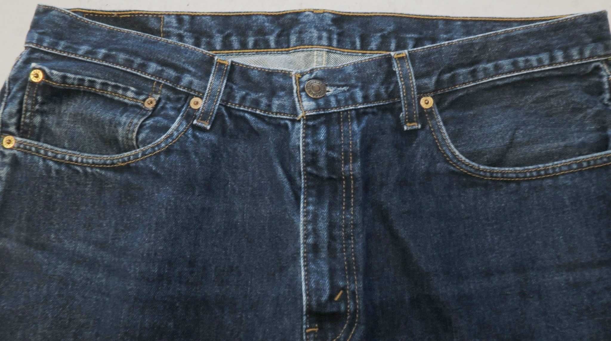 Levi's 751 spodnie jeansy proste jeansowe 38/30