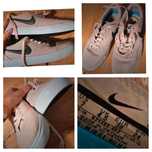 Buty Nike r.38 pudrowy roz