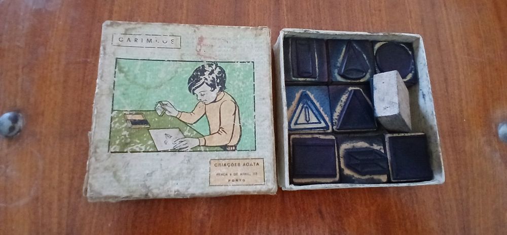 Carimbos antigos escolares