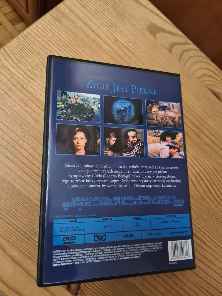 Życie jest piękne - płyta dvd film ~