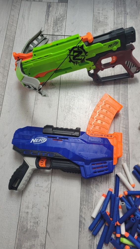 Zestaw Nerf plus strzałki