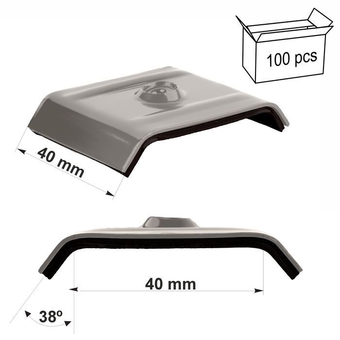 kaloty 40mm ral 9007