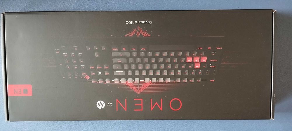 Teclado gaming omen 1100 mecânico. - EN