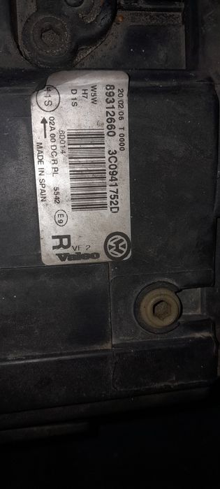 Lampy bi-xenon passat b6 doświetlanie zakrętów