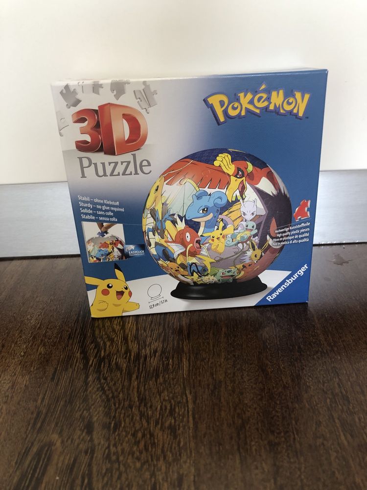 Puzzle 3D pokémon