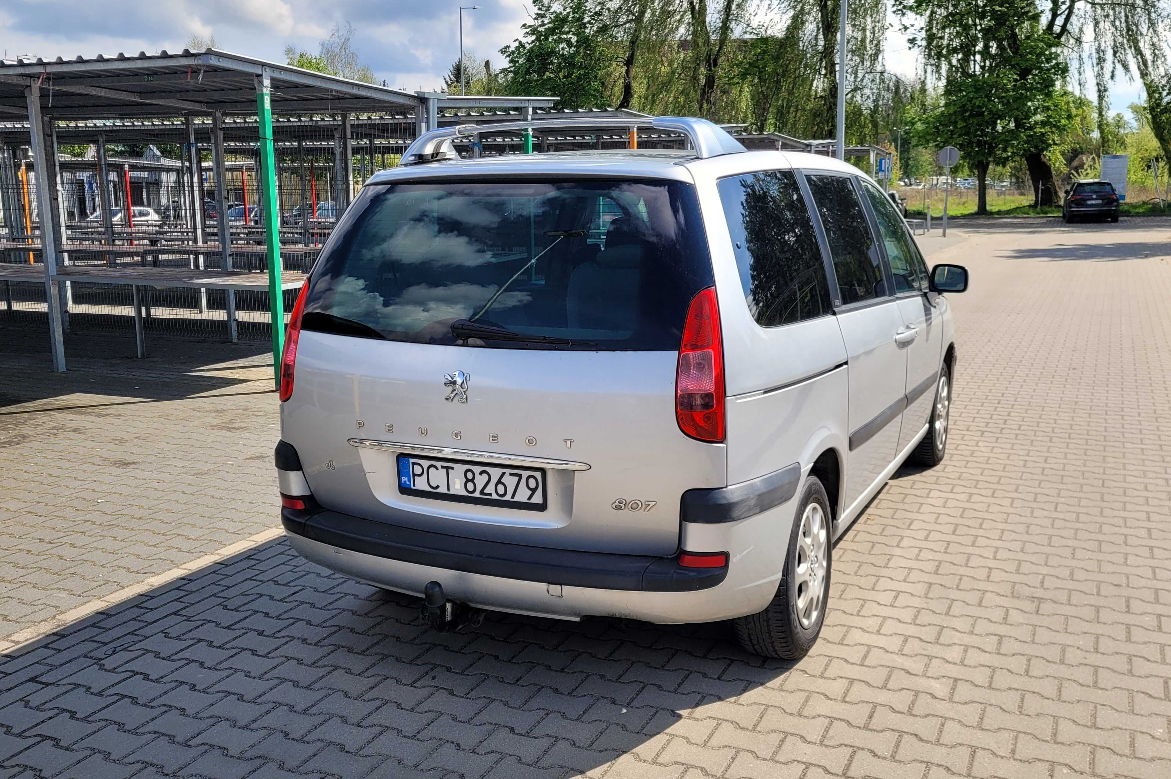 Peugeot 807 7 Osób 2.0 HDi Zarejestrowany