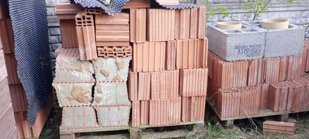 Pustaki Wienerberger Porotherm 25 P+W, połówki i akermany