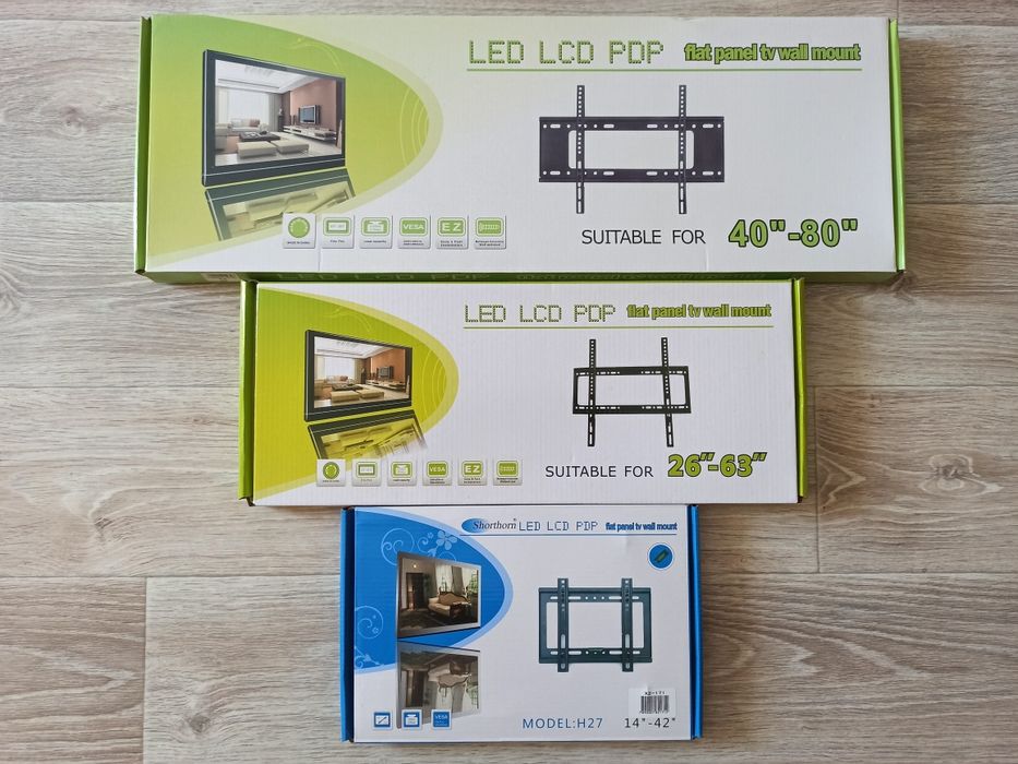 Крепление кронштейн крепёж для телевизора 14"- 80" есть САМОВЫВОЗ