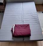 sofa rozkładana IKEA Beddinge bordo