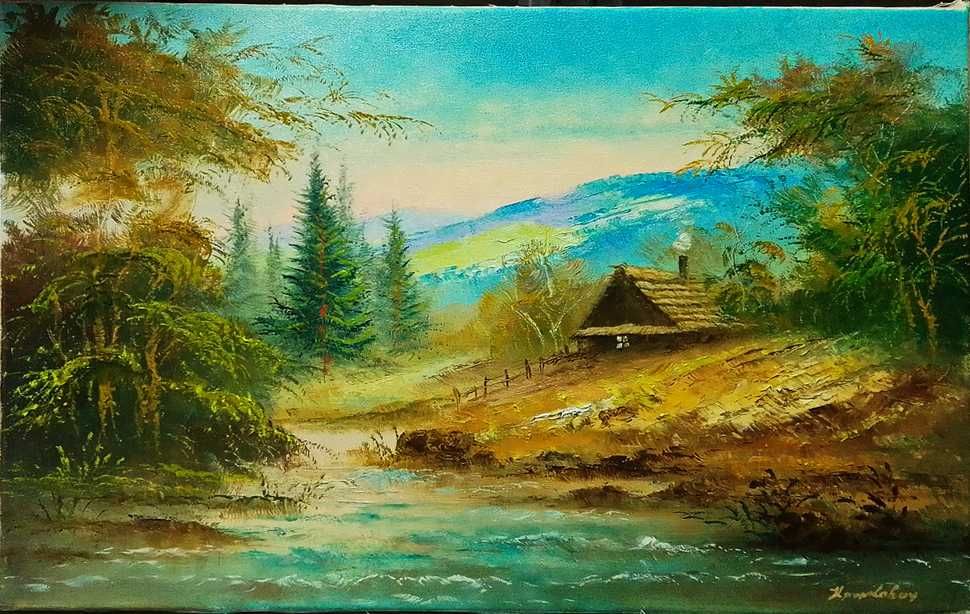 картина №12 ручная 45х70