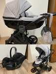 Wózek 3w1 Junama Baby, fotelik Maxi Cosi
