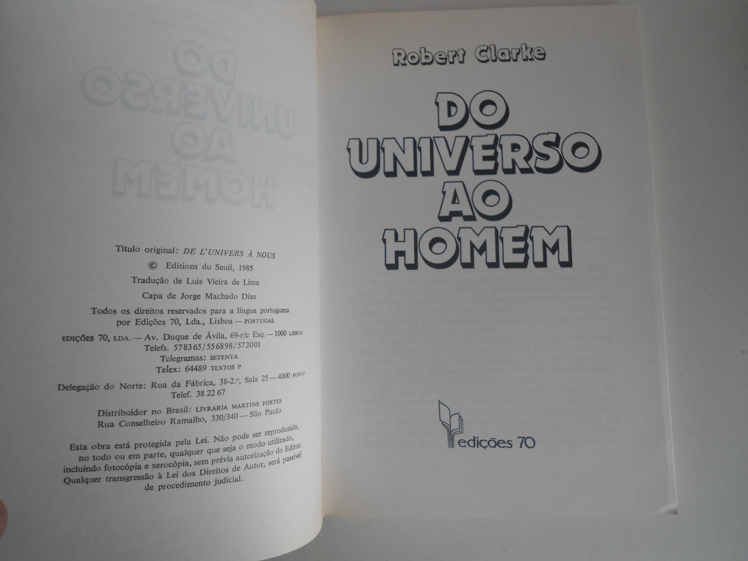 Do universo ao Homem por Robert Clark