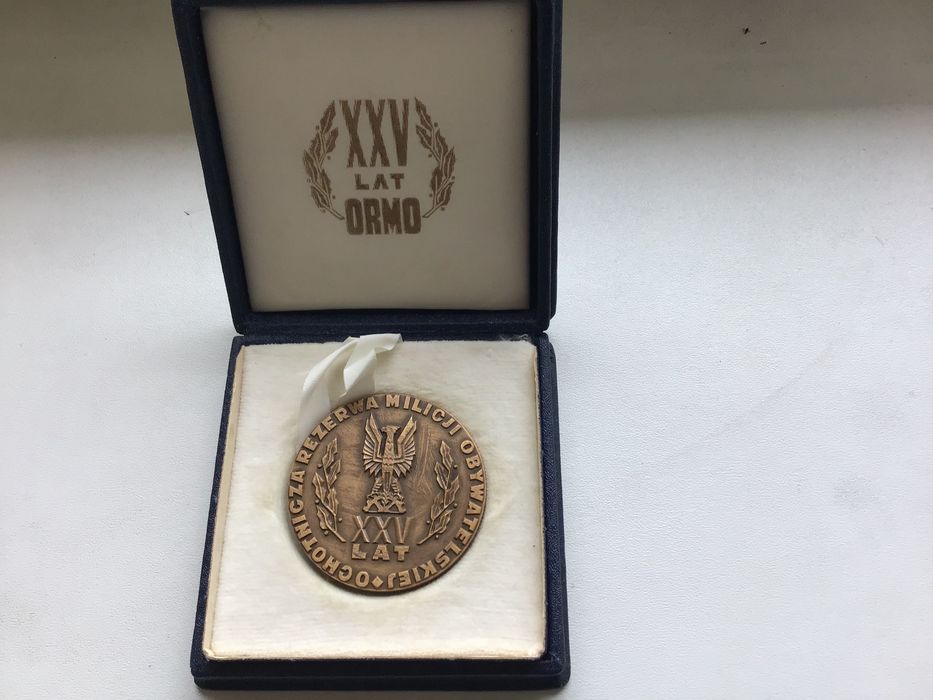 Medal XXV lat ORMO