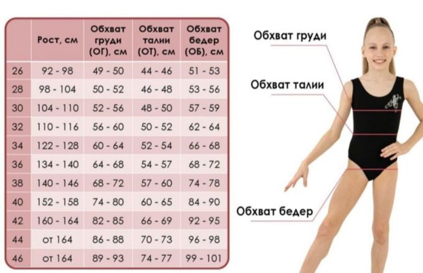 Купальник черный