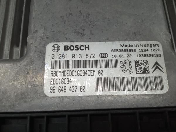 Centralina motor / ECU PEUGEOT 207 (WA_, WC_)