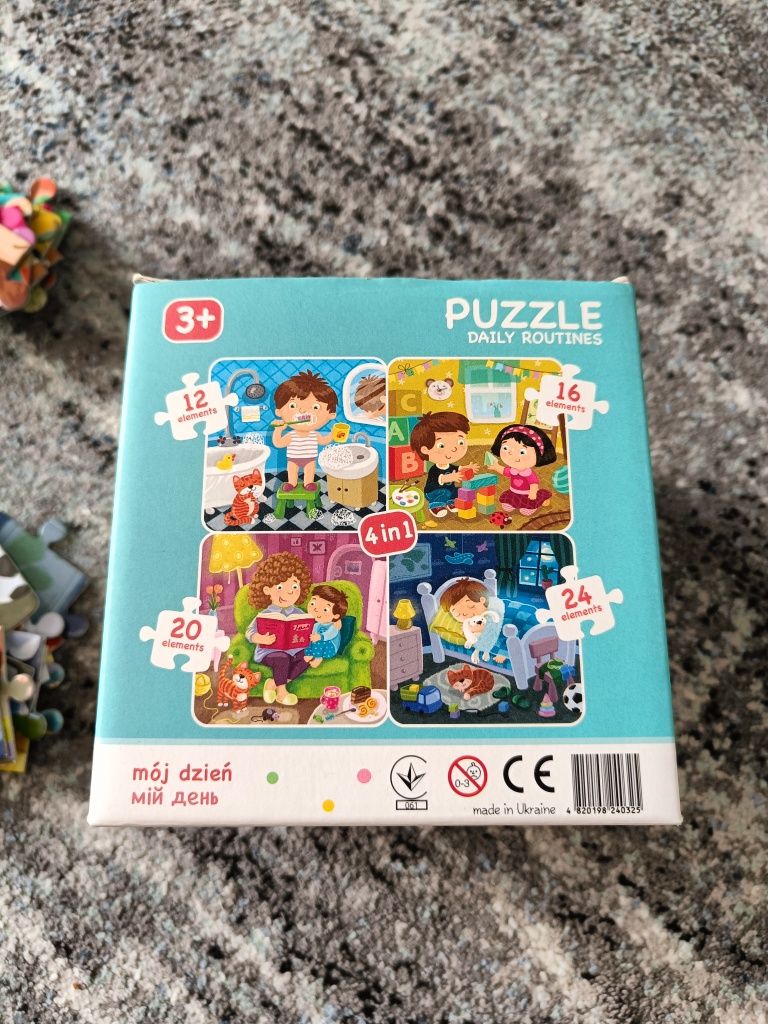 Dodo puzzle 4w1 Mój dzień