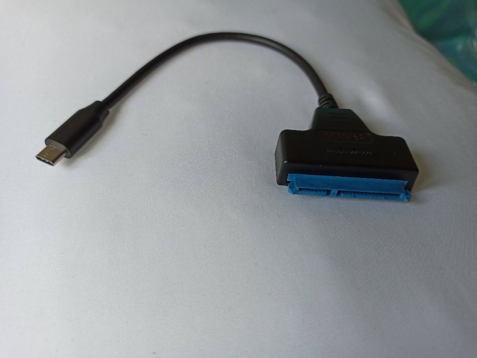 Cabo ligação Sata para USB C 3.0