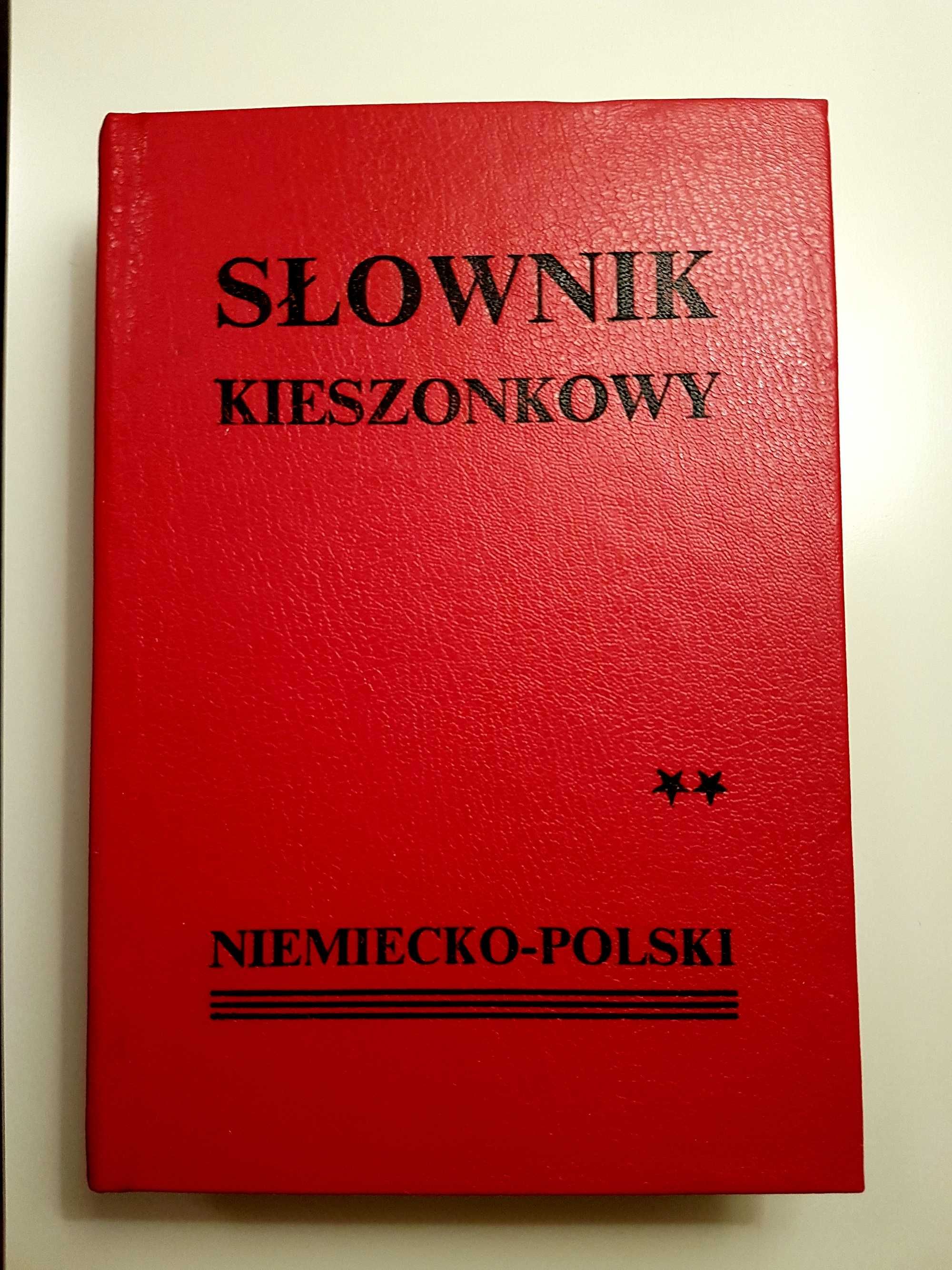 Dwutomowy słownik kieszonkowy polsko-niemiecki i niemiecko-polski