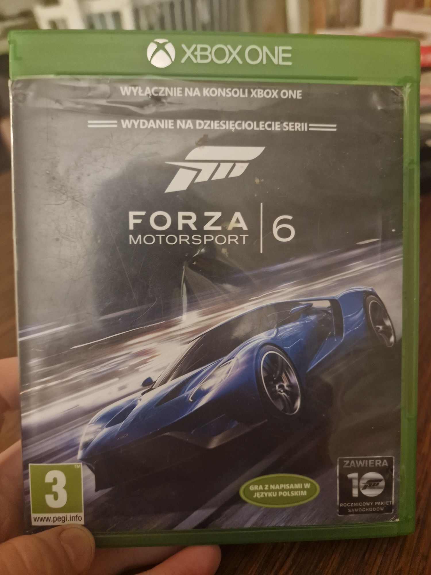 Gra forza motorsport 6 z klluczem na 10 aut Xbox one