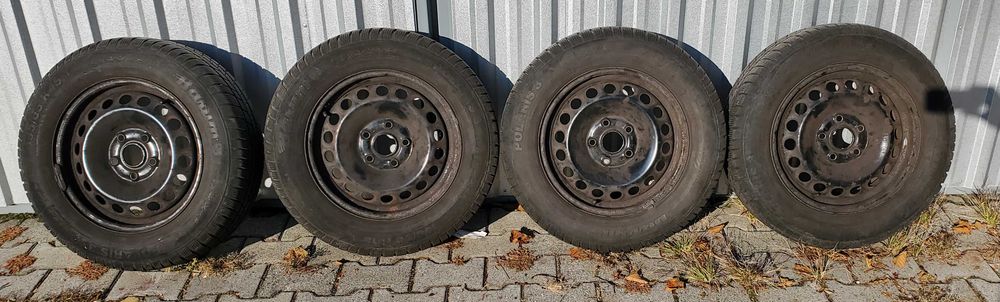 Komplet kół zimowych VW, SEAT, Skoda 195/65R15, 195/65/15 6-7 mm