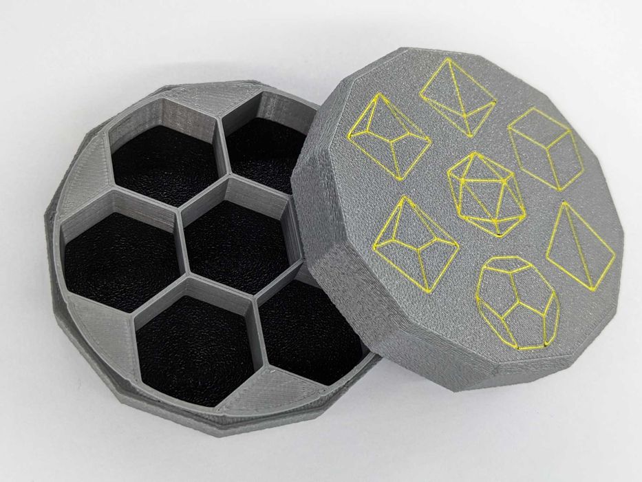 Органайзер, лоток, кейс для кубиків дайс гри в DnD