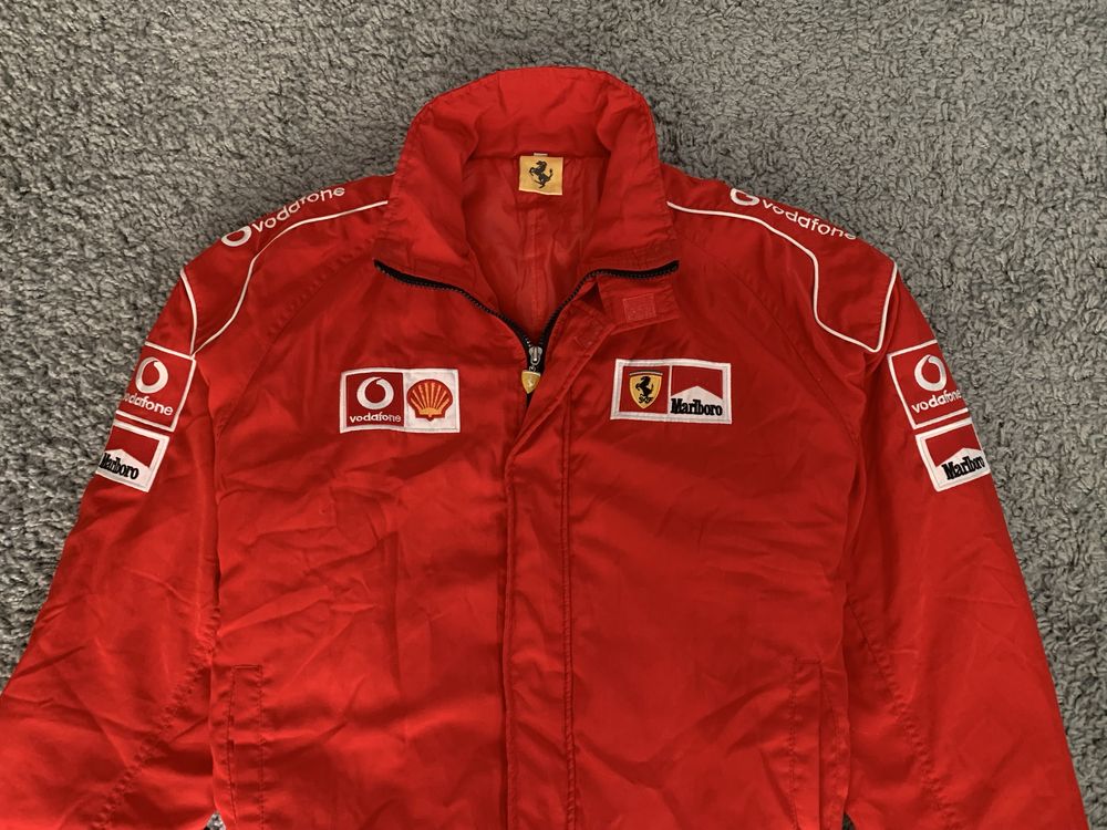Ferrari_Michael Schumacher_F1 Vintage Kurtka Jacket Men Racing 90s_XL