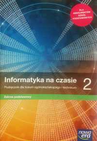 Informatyka na czasie 2 podr. ZP Nowa Era - używany