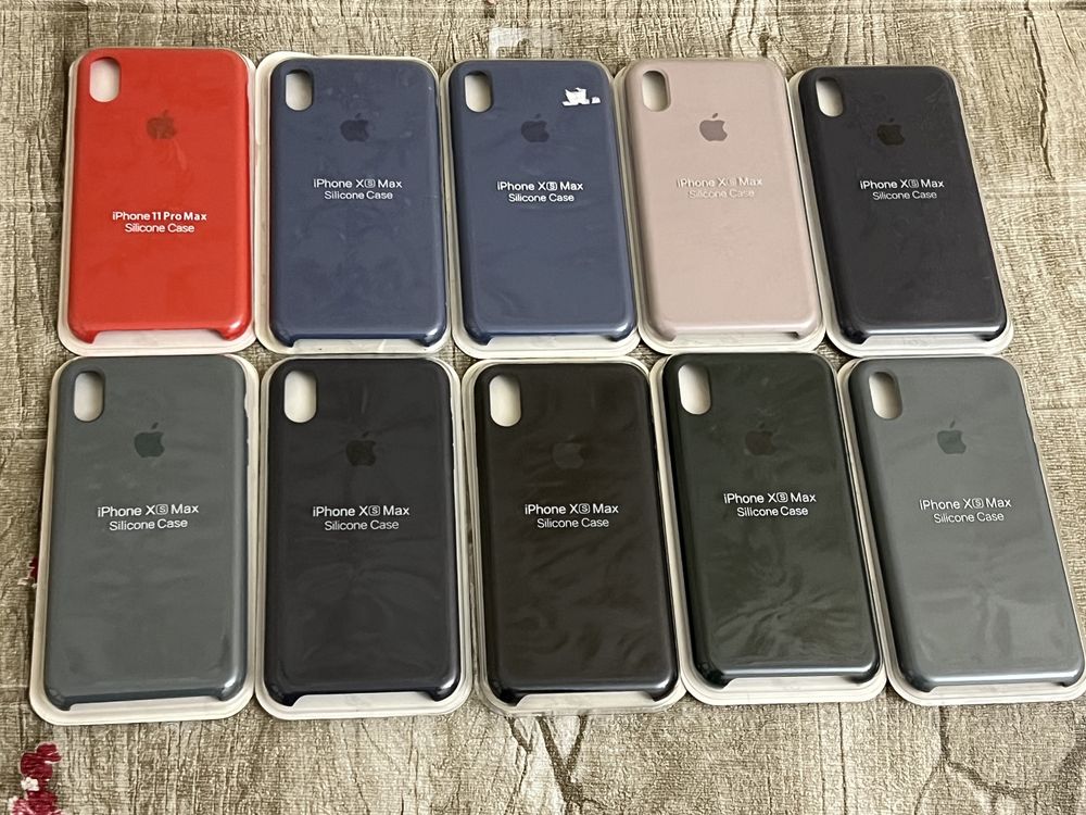 Чехол iPhone Silicone Case X-XS Max силиконовый кейс для айфона