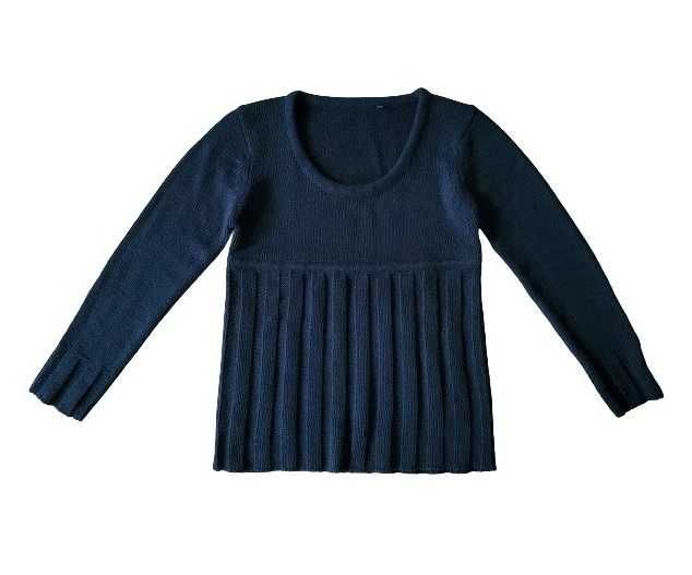 Sweter czarny klasyczny damski H&M rozm. M