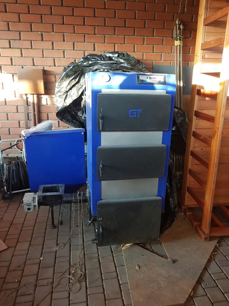 Твердопаливний котел на пелетах Galmet Expert GT-KWP М 50