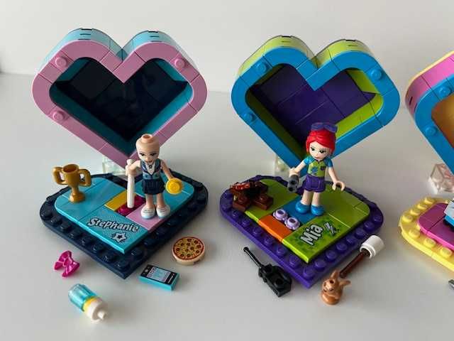 LEGO Friends pudełko serce 41356,41354,41357,41358,41355 zestaw