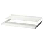 Wysuwana półki na buty Ikea biała 2szt.