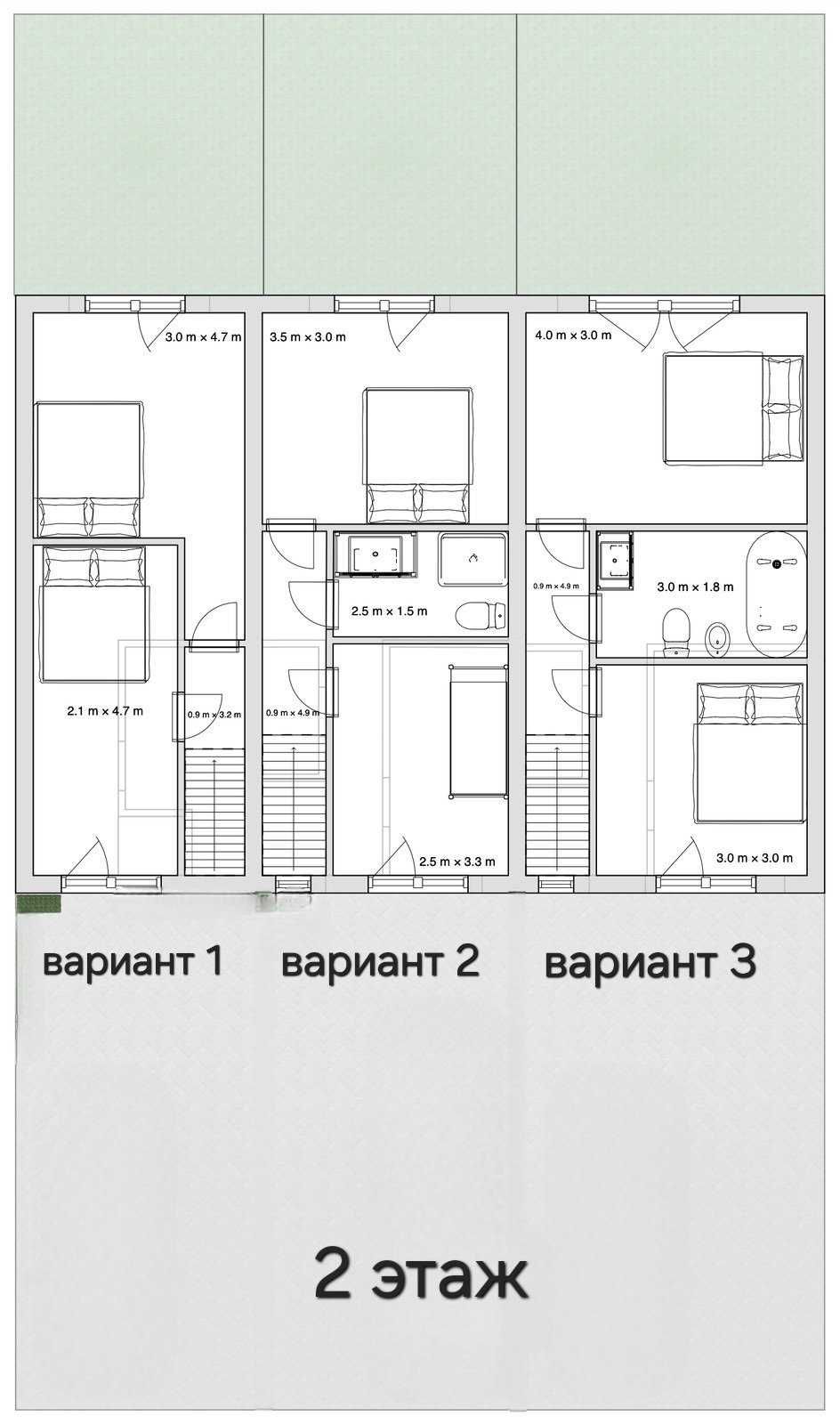 Таунхаус в Червоном хуторе. Есть рассрочка от 15000 у.е.