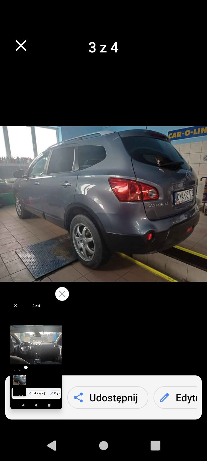 Nissan Qashqai 7 osobowy