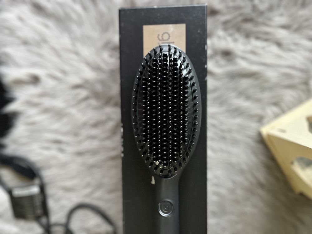 Escova Alisamento GHD Glide Smoothing Hot Brush + Spray Protetor