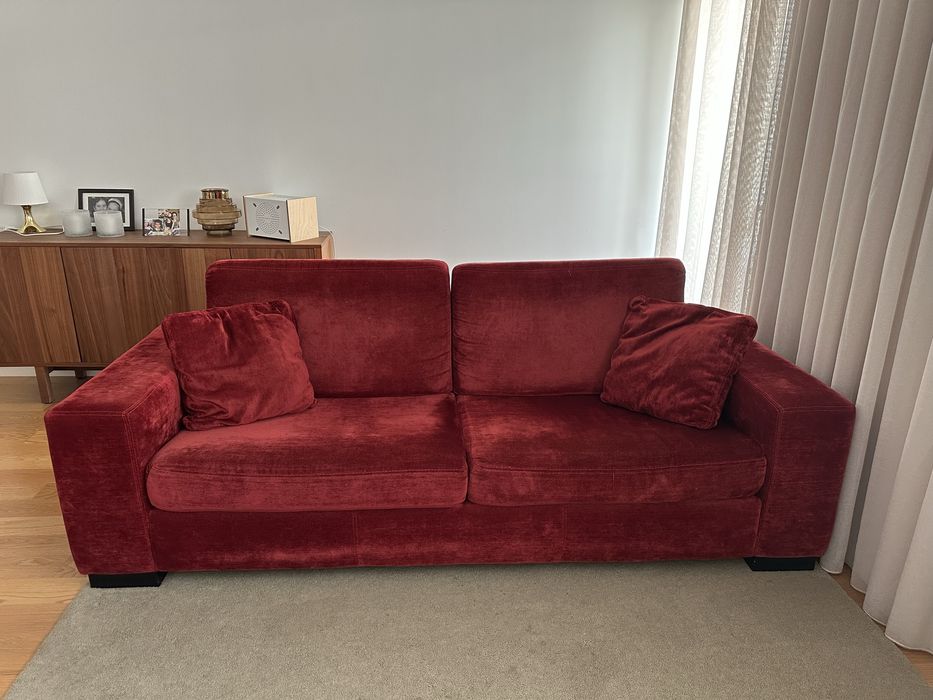 Sofa - Red Velvet