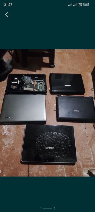 Лот ноутбуків ноутбуки asus samsung hp dell Sony