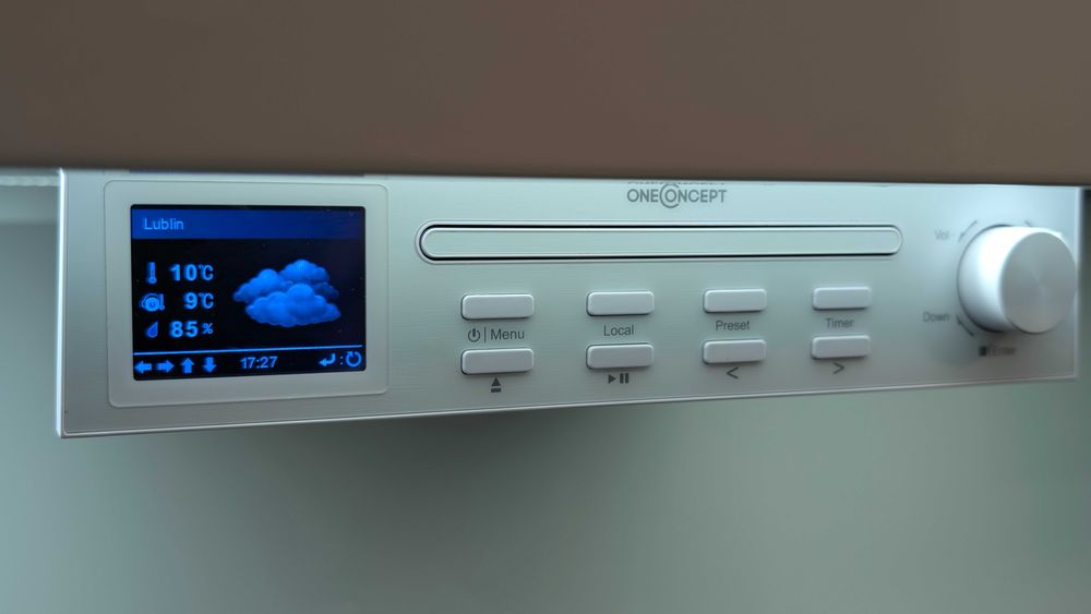 Radio internetowe kuchenne OneConcept StreamoChef