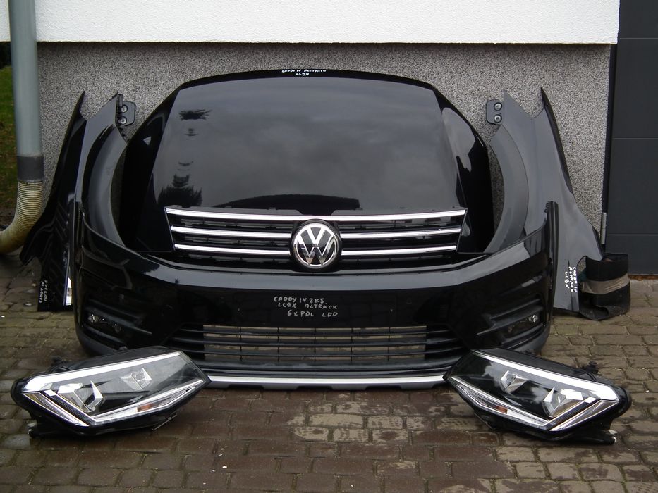 Caddy alltrack 4 kompletny przód LC9x