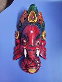 Индийская статуэтка Ганеши дерево маска Индия непал