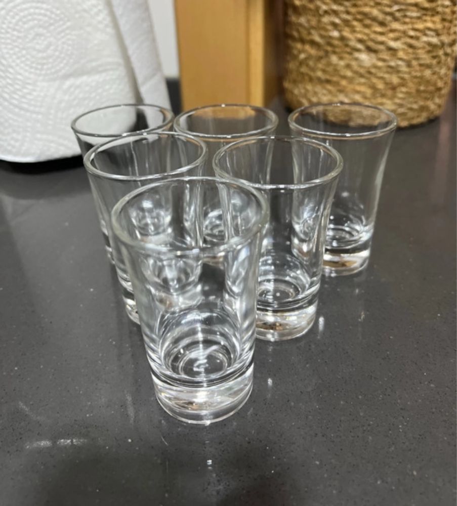 Conjunto 6 copos de shot