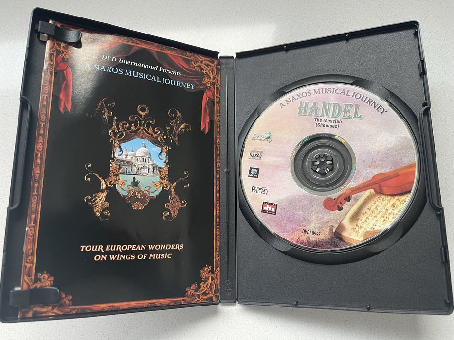 HANDEL THE MESSIAH Choruses Scenes from BAvaria- DVD