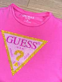 Bluzka t-shirt Guess dla dziewczynki 140/146