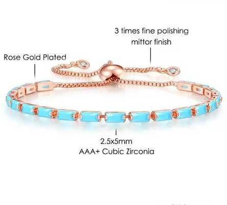 Bransoletka Tenisowa złota :)Gratisy:) Świąteczne Promocje !