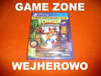 Crash Bandicoot N Sane Trilogy PS4 + Slim + Pro + PS5 = 3 kultowe gry